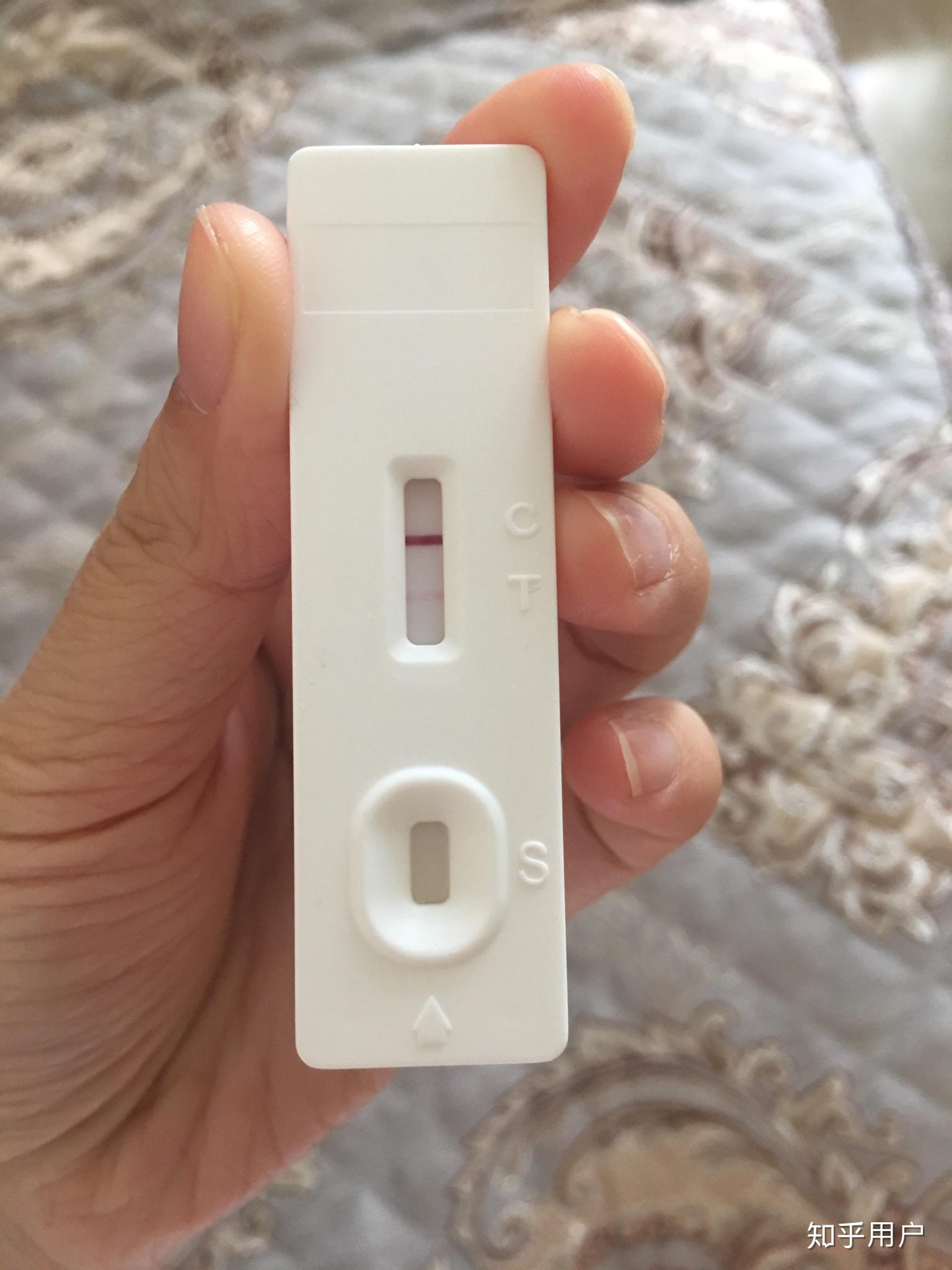 验孕试纸一深一浅? - 知乎