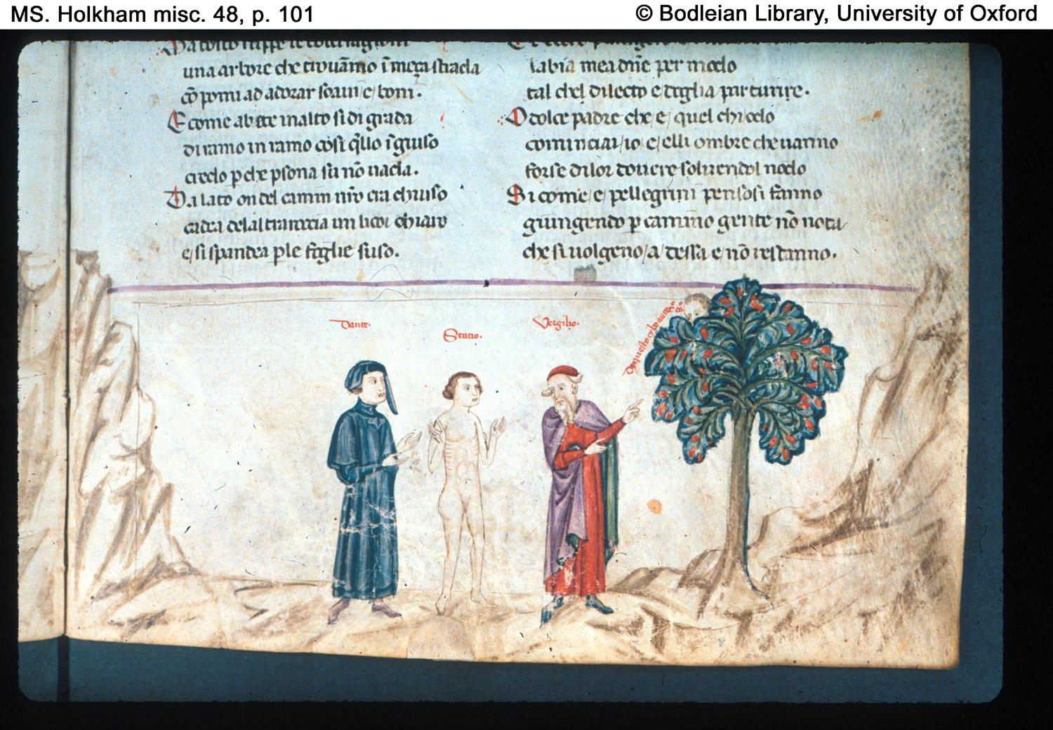 但丁《神曲》图文连载(38):渴望不可即的果树——炼狱第六层的贪食者