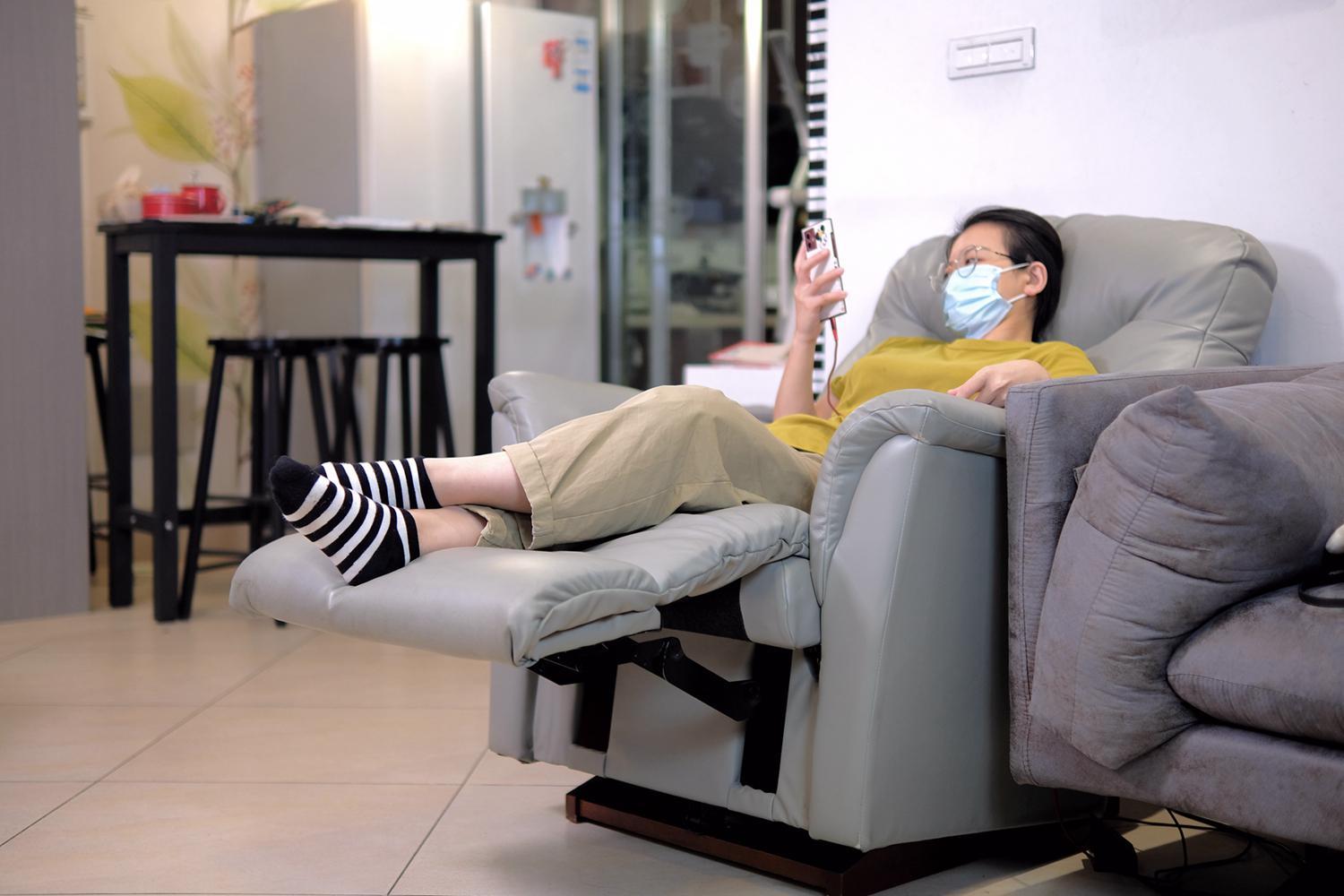 躺平进击都由我舒适松快的lazboy乐至宝功能沙发