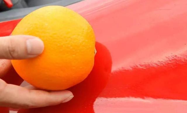 处理方法:如果橘皮现象不严重可以直接试着抛光打磨一下;如果比较严重