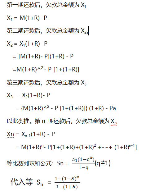 等额本金,等额本息,先息后本,等本等息,随借随还等贷款方式,月还款及