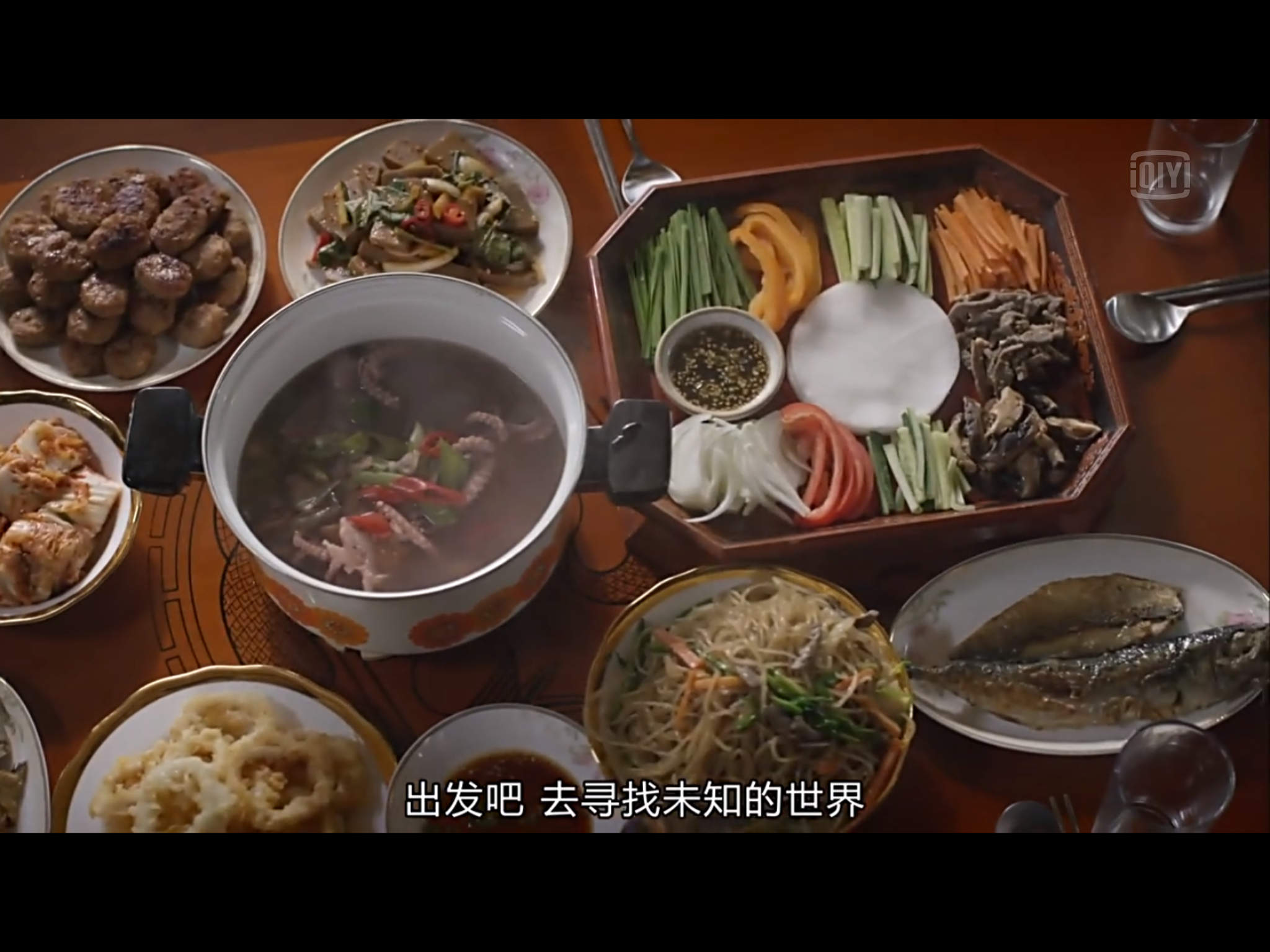请回答1988里面出现了一些什么韩国食物