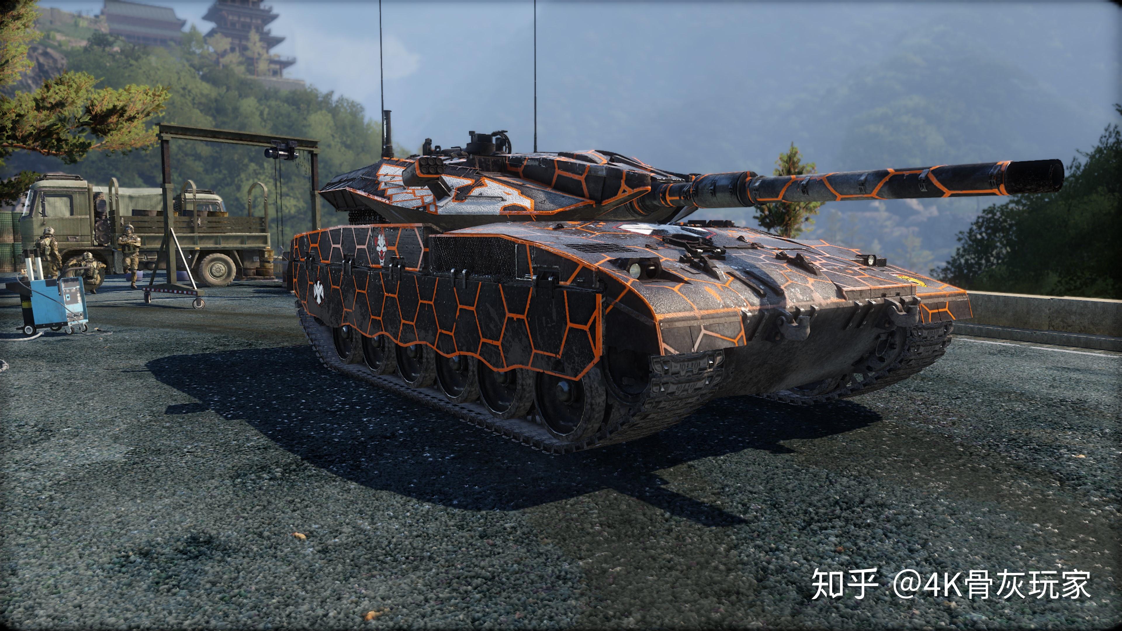 以色列梅卡瓦2d主战坦克实战4k视频装甲战争游戏超清演示3840x216060p