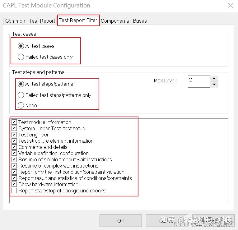 Vector CANoe 测试报告设置 知乎