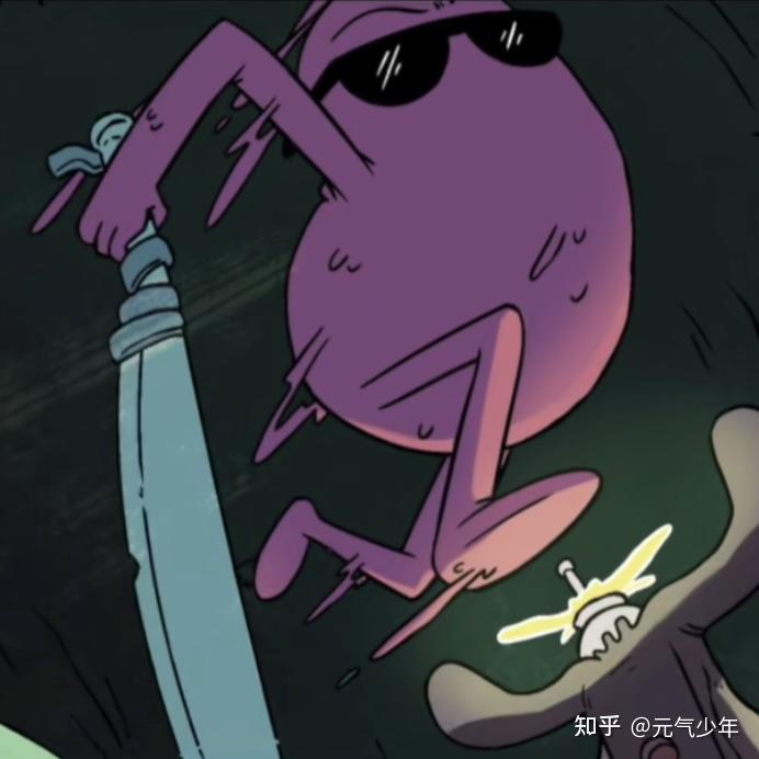 瑞克和莫蒂漫画里带墨镜的红色小人叫滴滴答 寻图? - 知乎