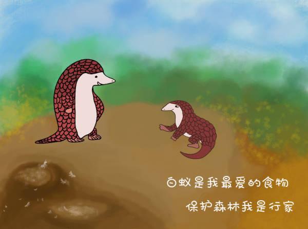 战疫漫画丨保护野生动物让穿山甲回家