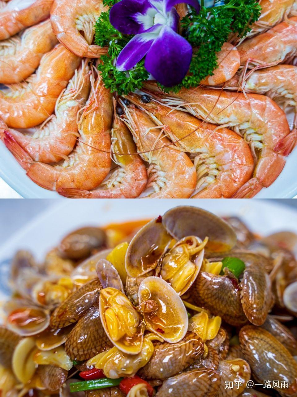 三亚美食小胡子海鲜老字号海鲜店巨好吃