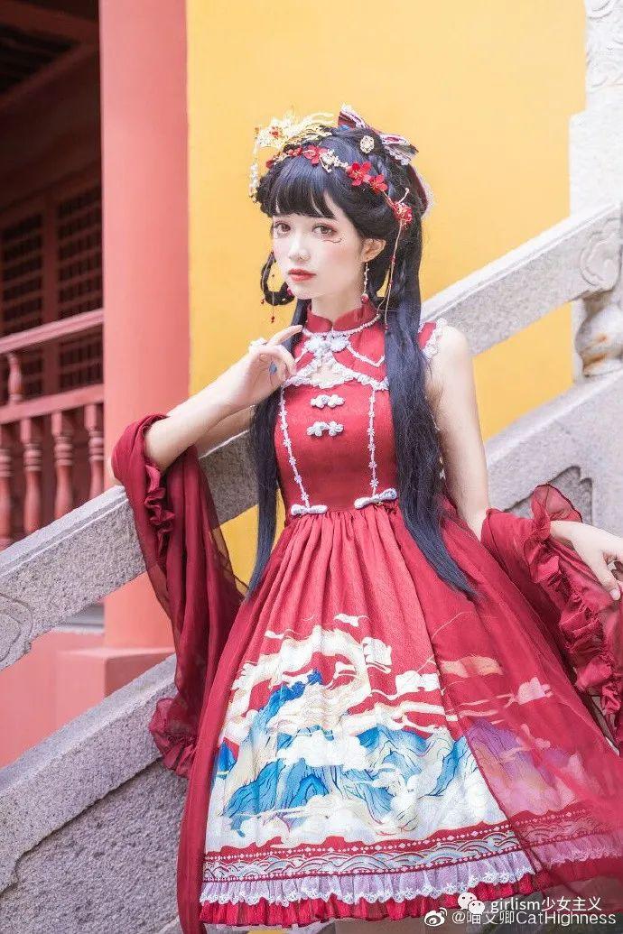 洛丽塔和汉服穿搭,洛丽塔和汉服穿搭搭配