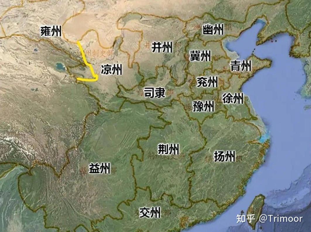 古代中国的九州是指哪九个州? - 知乎