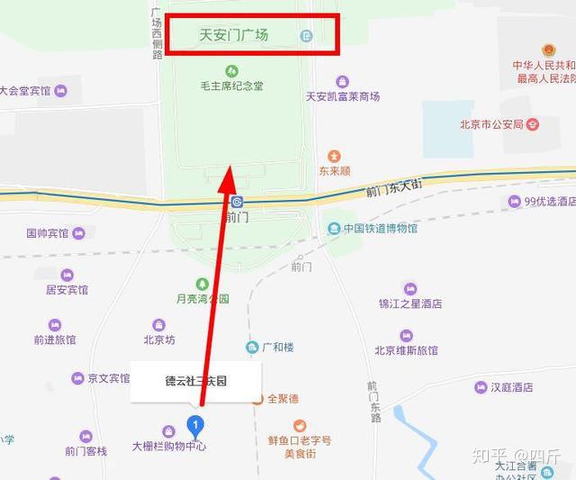 为什么三庆园这块堵门后果非常严重,请大家看看三庆园的地理位置.