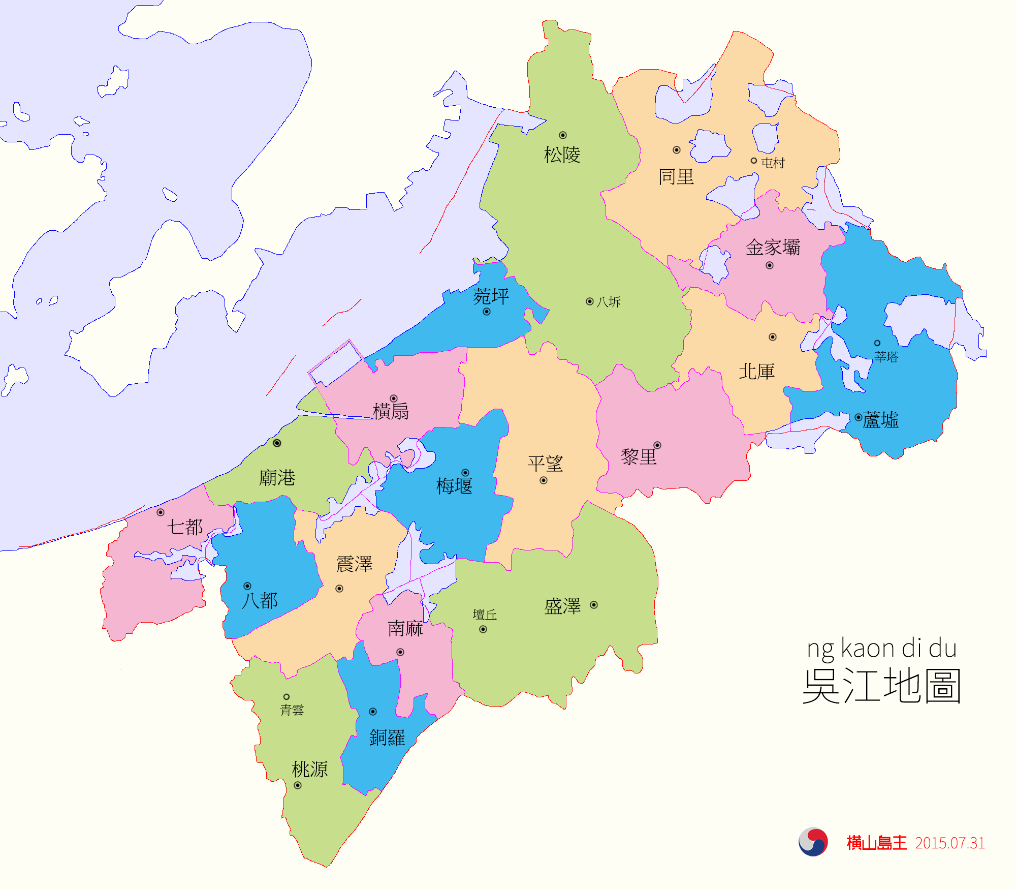 如果湖州市南浔区与苏州市吴江区盛泽镇,震泽镇,七都镇,桃源镇以及