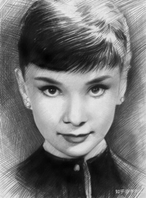 数码画意摄影之一把照片变成素描图