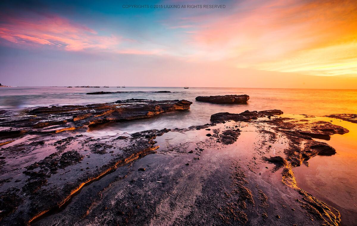 北海银波闪闪的秀美之城