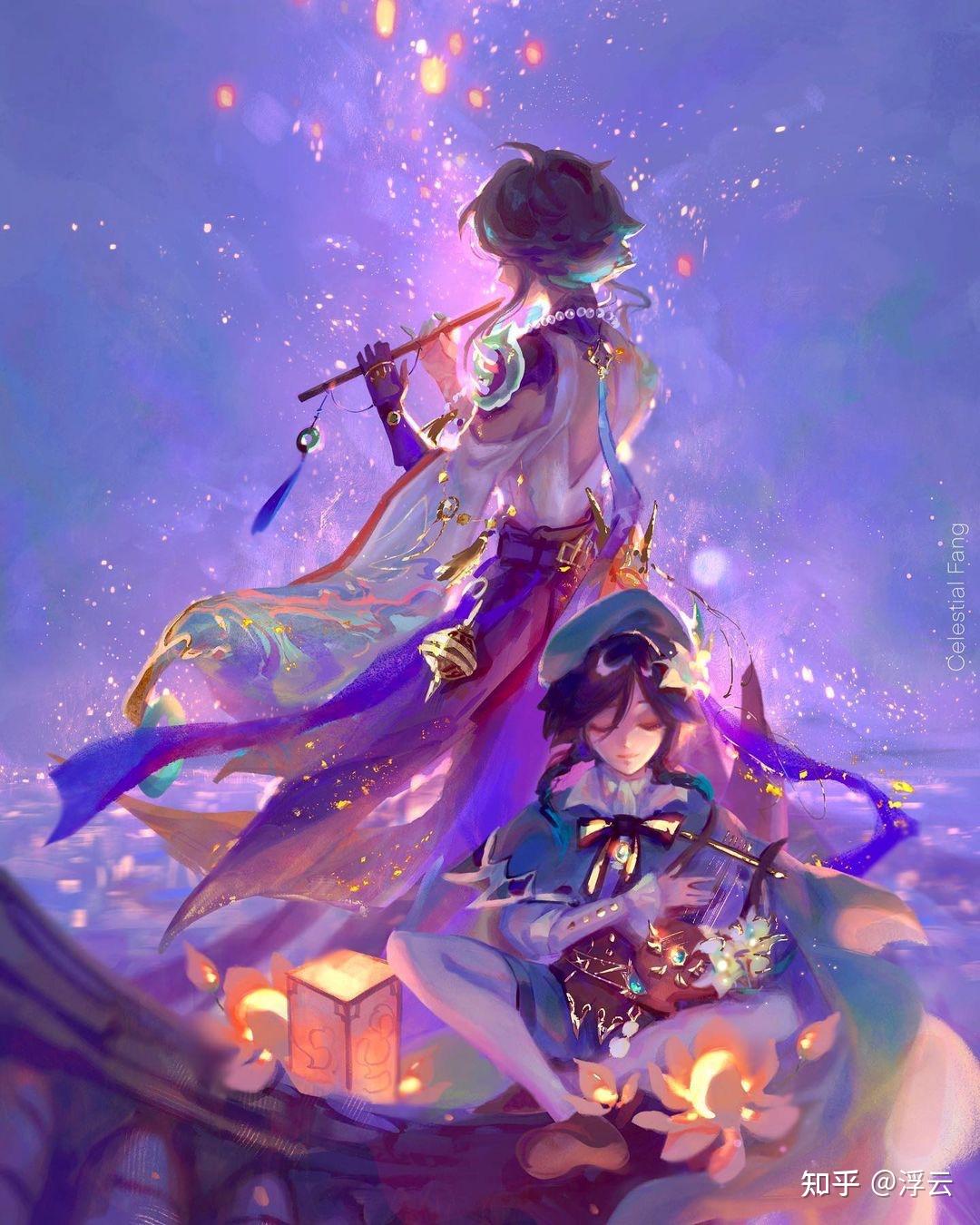 有什么游戏《原神》好看的壁纸分享下? - 知乎