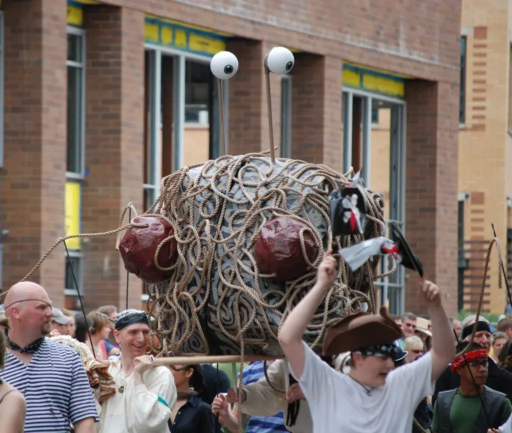 纹身idea丨飞天意面神教?还真的有人纹身上