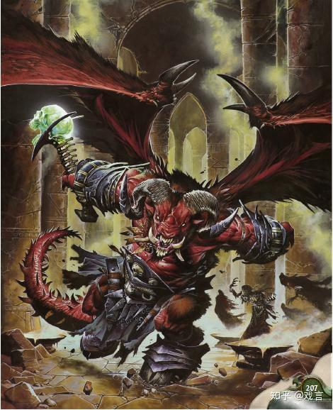 dnd深渊和地狱各路领主设定图鉴