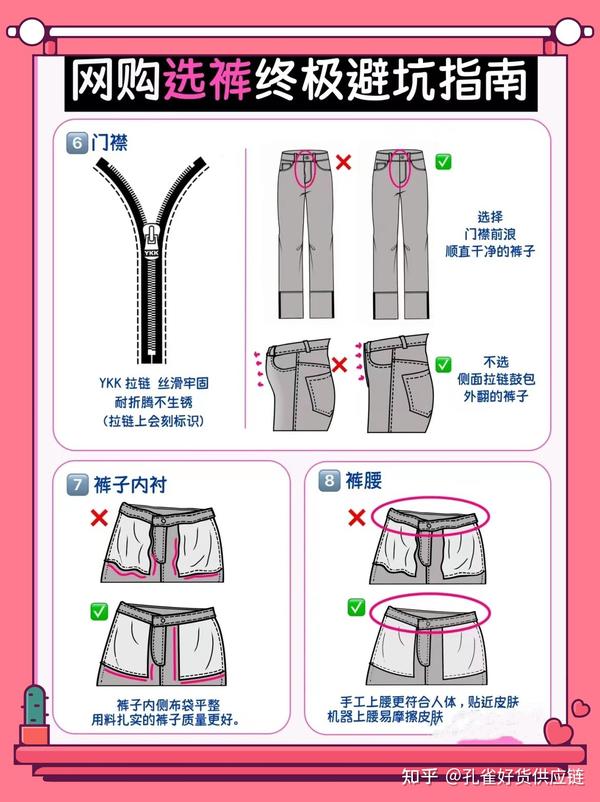 网购选裤天坑😭不会还有人不知道怎么选裤 - 知乎