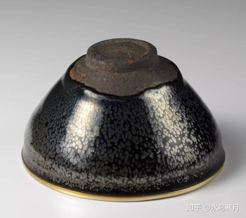 日本九大建盏珍藏6国宝大阪市立东洋陶瓷美术馆藏安宅英一油滴天目