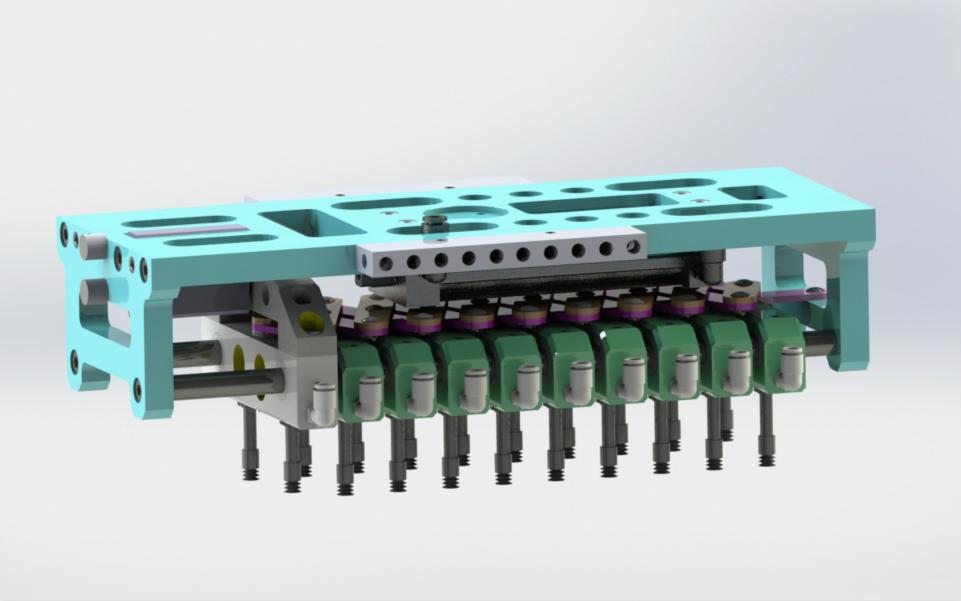 学会了剪叉式变距机构的设计你离工程师又进了一步