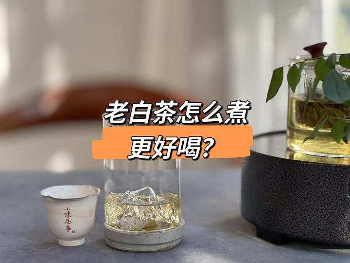 煮老白茶，常说的“煮干茶”和“煮叶底”有什么区别？一次性说清 - 知乎