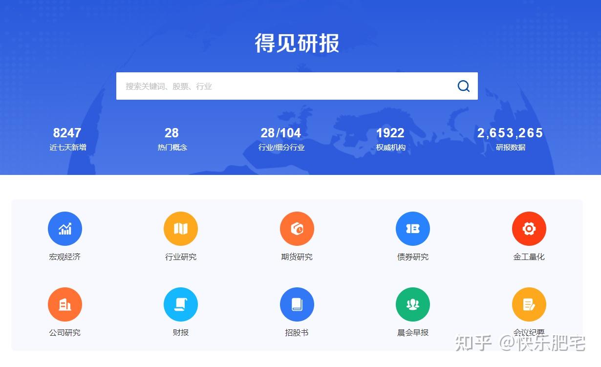 行业数据分析报告:去哪里高效查找行业报告和行业数据? - 知乎