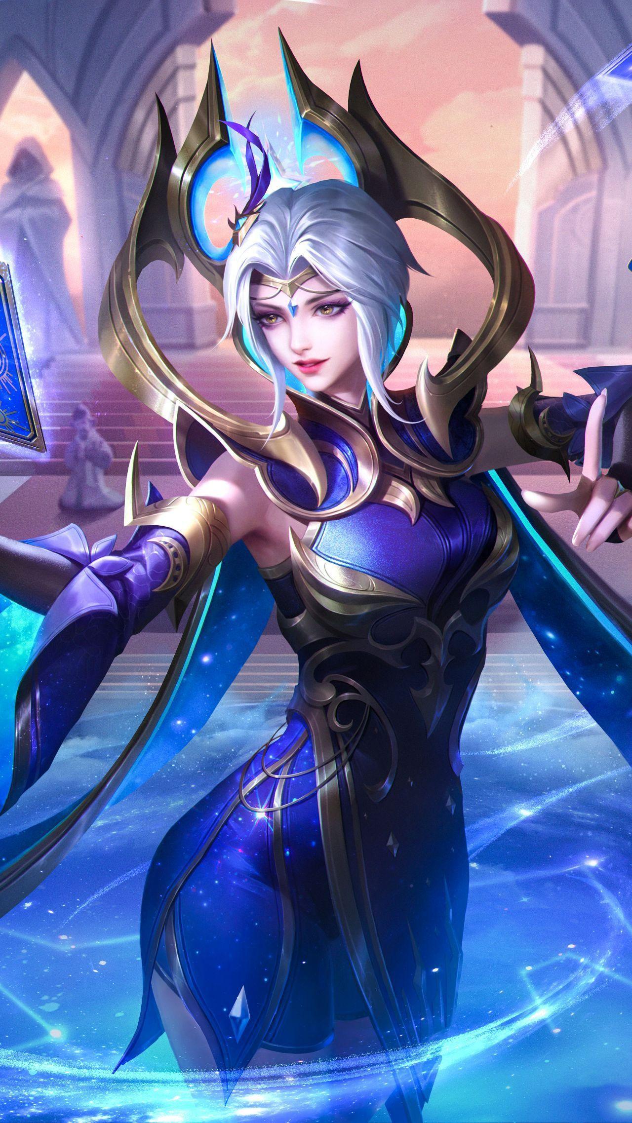 你觉得王者荣耀五个位置里分别最漂亮的女英雄是谁