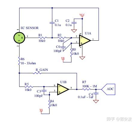 三电极电化学气体传感器的电路设计? - 知乎