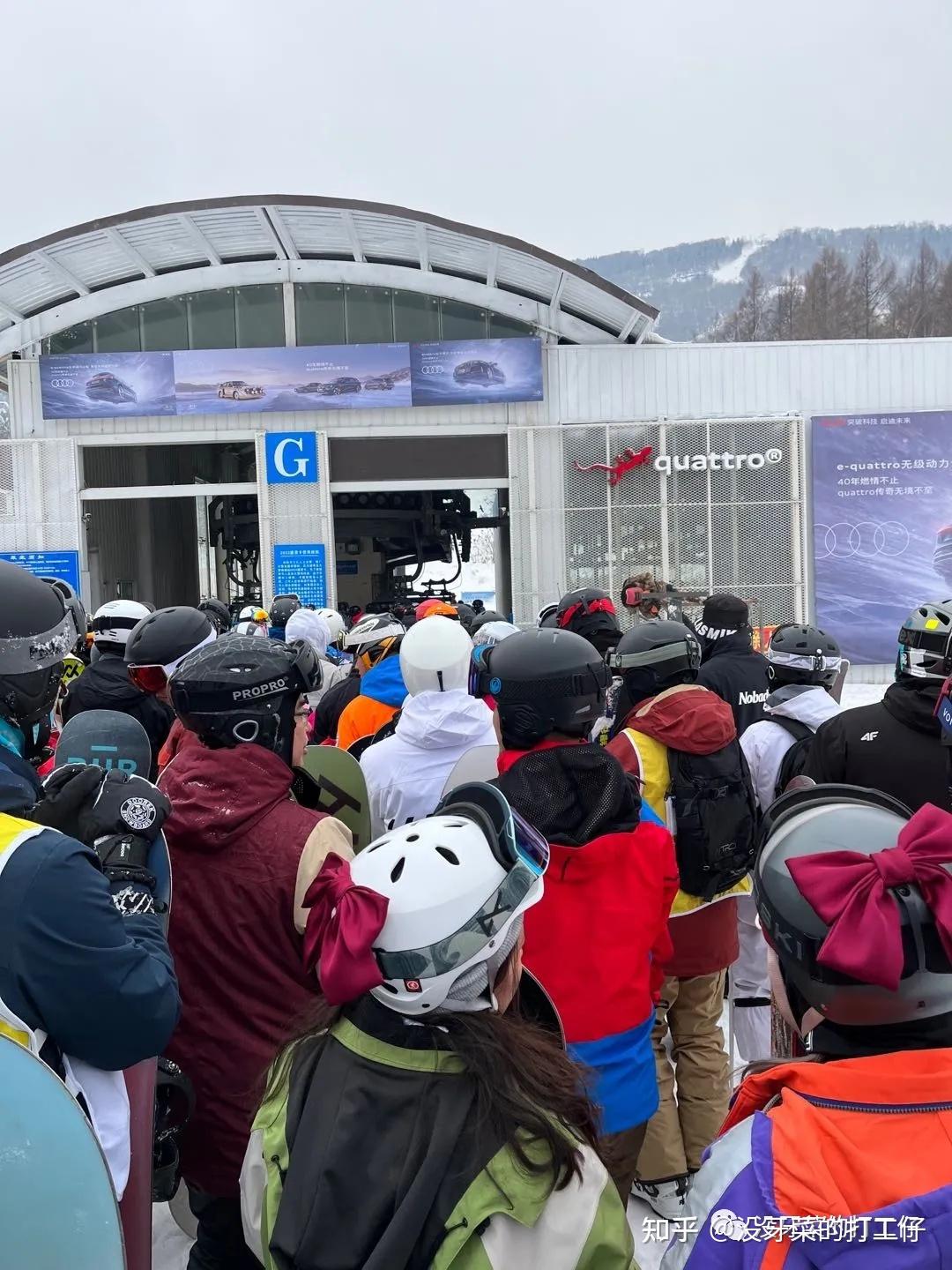 20212022雪季初北大湖滑雪場的雪況小報道