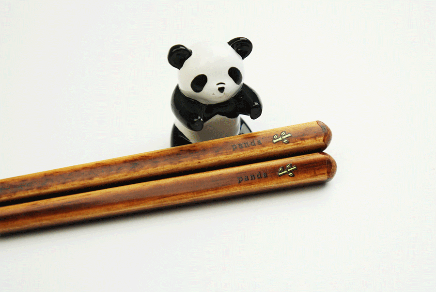 熊猫掉筷子表情包gif图片