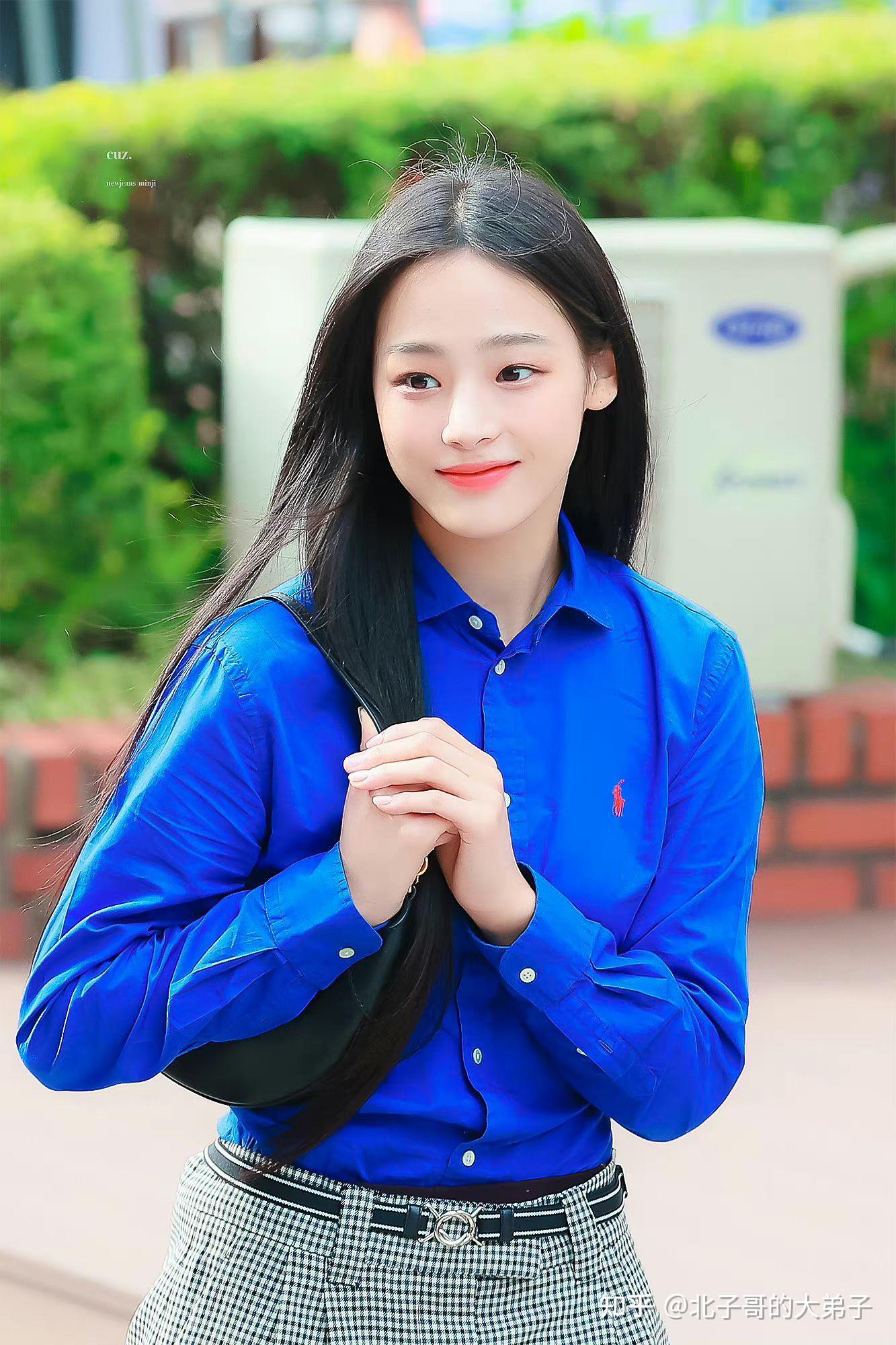 如何评价newjeans成员minji(金敏智)? - 知乎