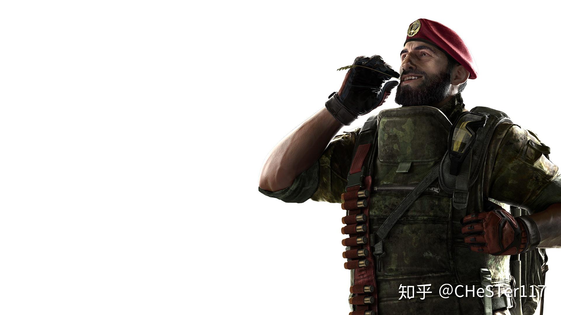 哪里能找到彩虹六号的全部立绘