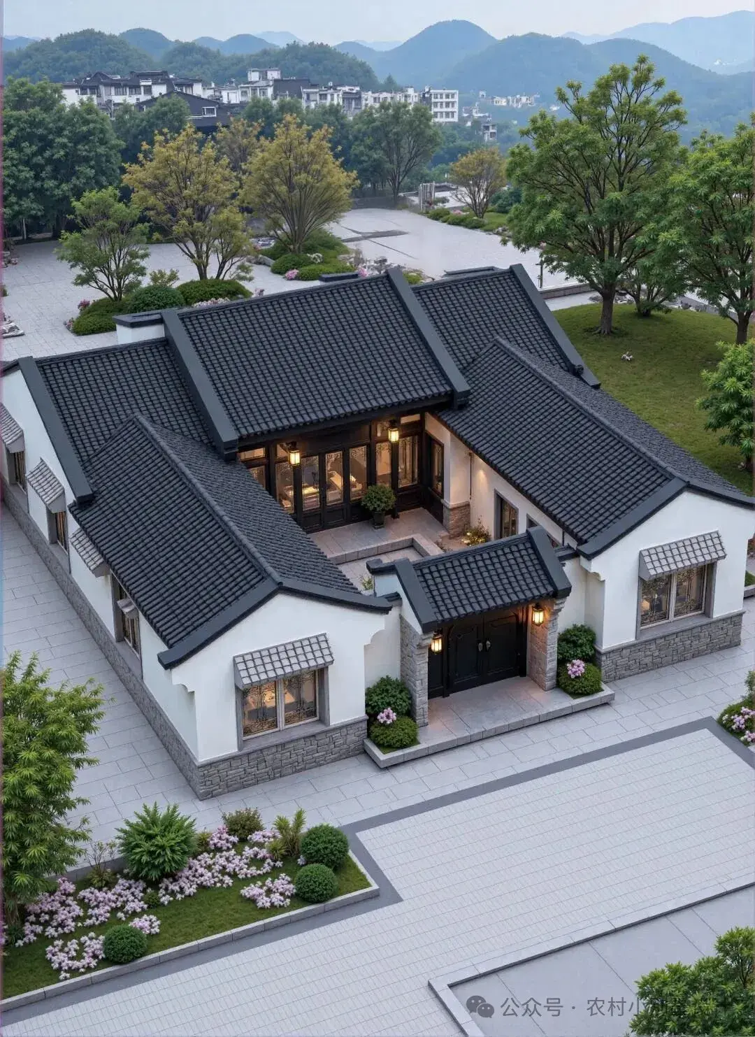 20套三合院一层设计;2026回家养老度假首选新中式自建房 - 知乎