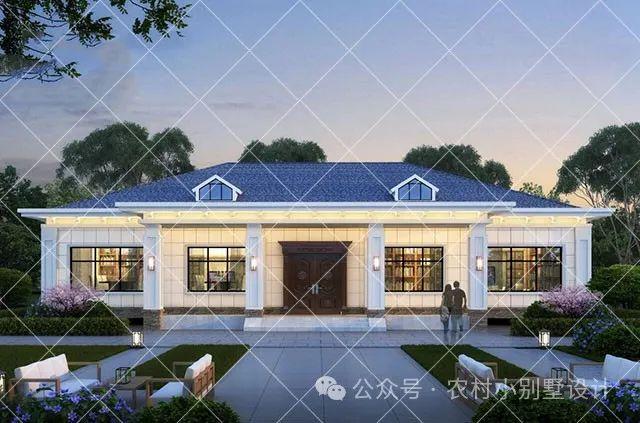33套农村一层自建房设计图,经典户型不过时,乡村自建房设计别墅 - 知乎