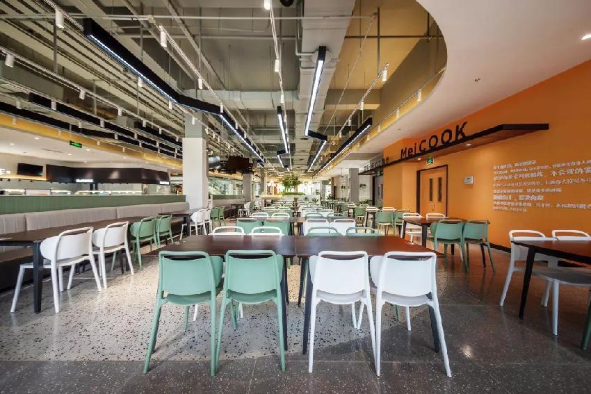 阿里巴巴的员工餐厅长这样看完我想辞职了