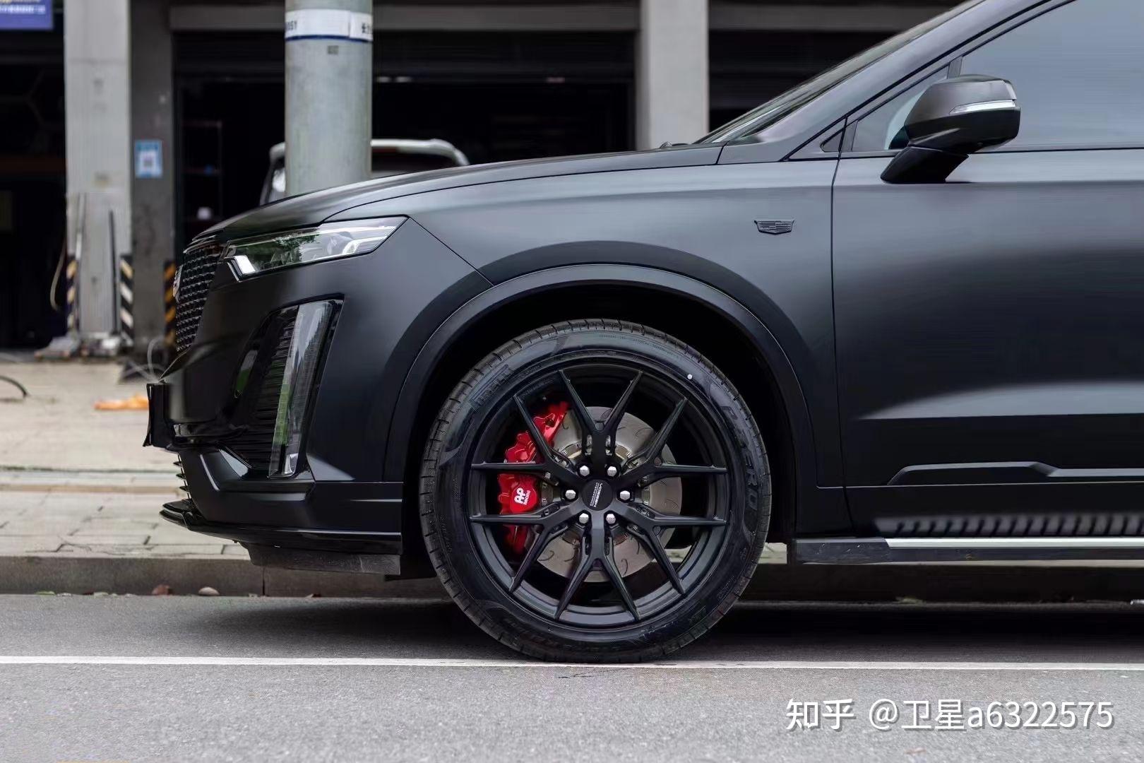 凯迪拉克xt6刹车改装ap8520大六卡钳搭配390鱼钩盘