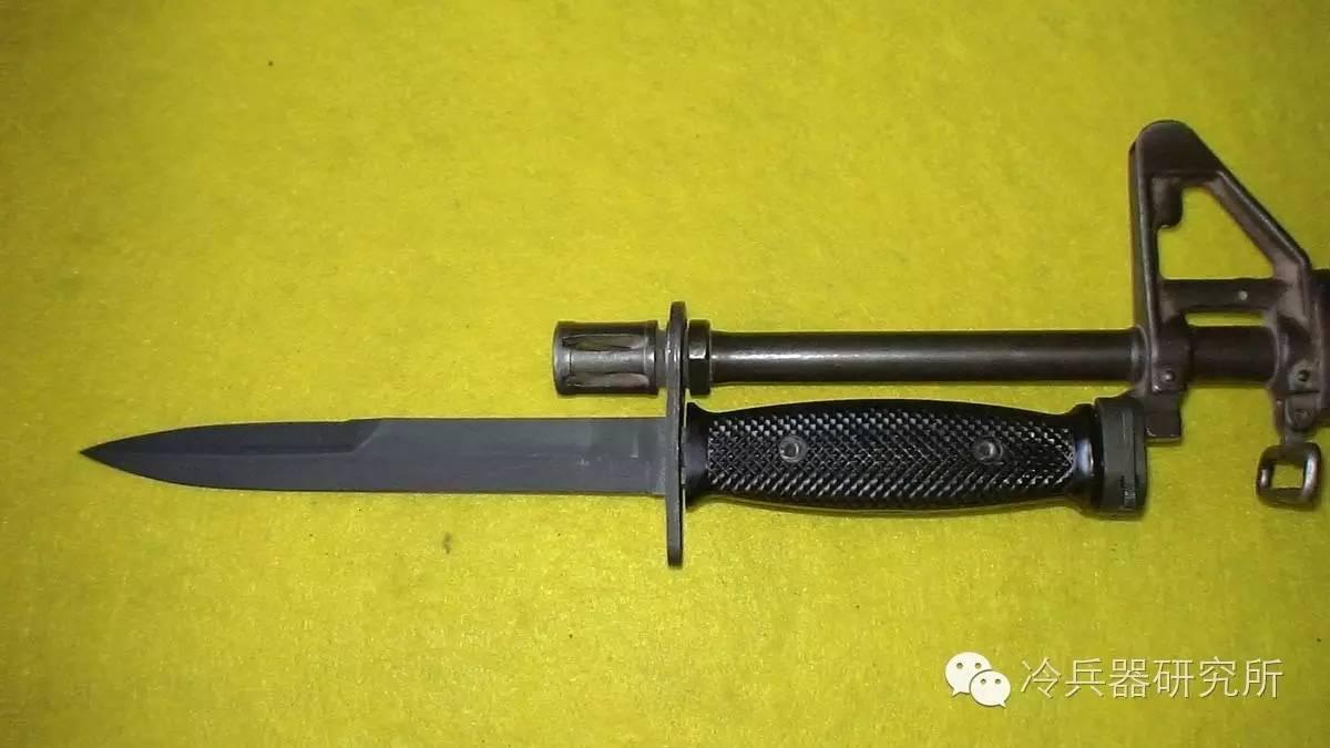 战场上的近战利器美军m9式多用途刺刀