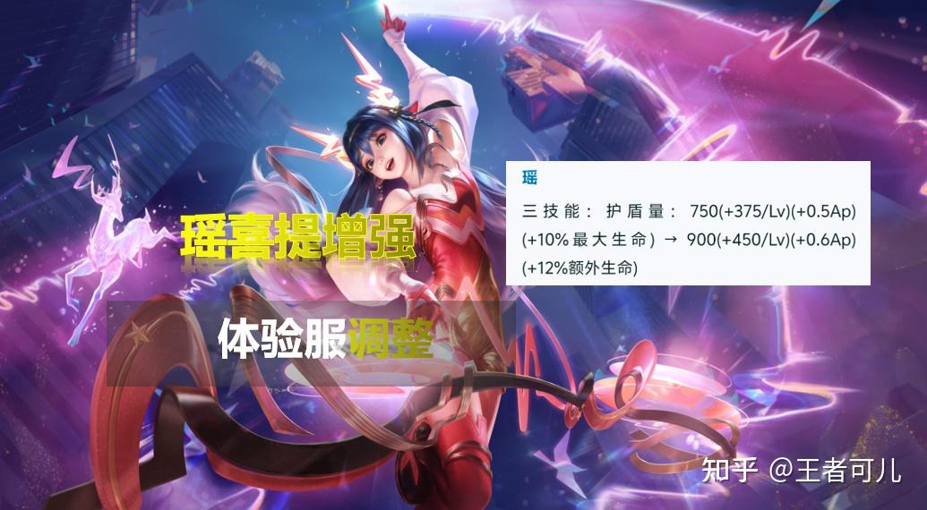 体验服新英雄上线甄姬强度削弱大乔名刀效果移除瑶增强