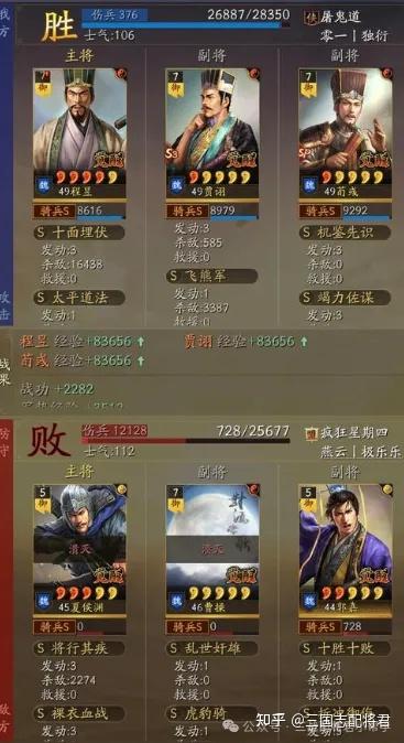 程昱“太众骑”,拿红名打上前三,横扫高红满红队,武将不红也猛! - 知乎