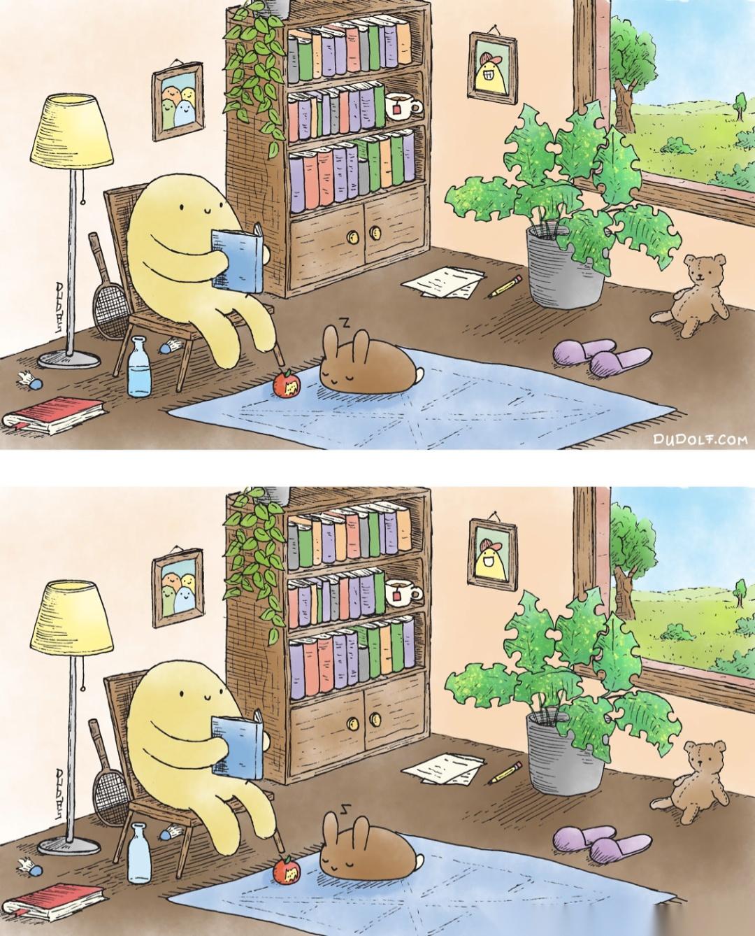 8幅“噩梦级”的找茬图，真心难到哭，让人怀疑题目都是错的 - 知乎