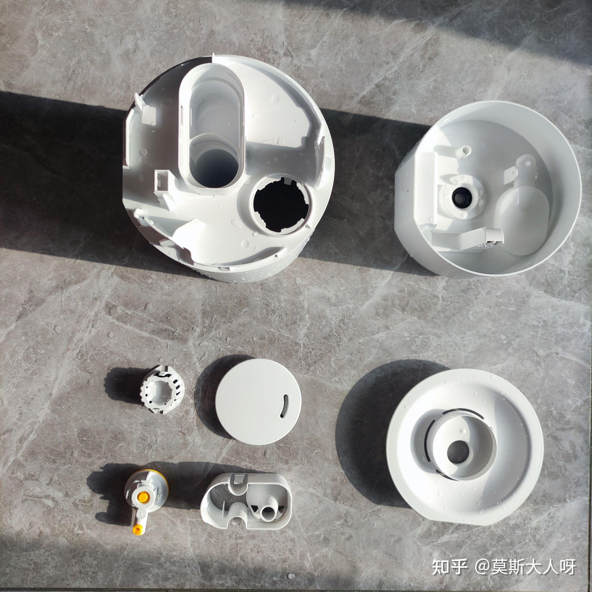 加湿器出气口,360度可旋转简易的组装零件总体来说