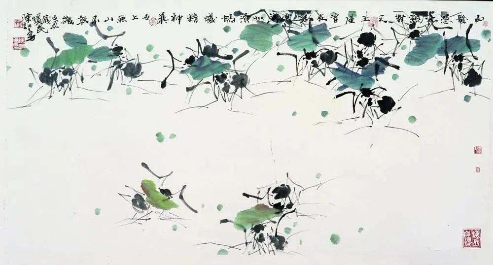 艺术世界陈训勇以蚂蚁视角构建自己绘画中的大千世界