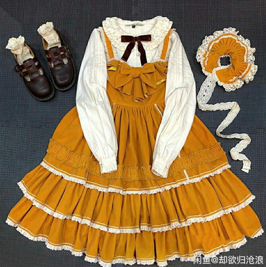 lolita有橘色的吗为什么比较少见橘色的呢