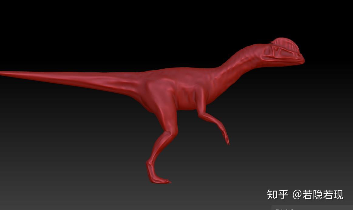 双齿龙三维模型下载恐龙3d图下载双齿龙3d模型