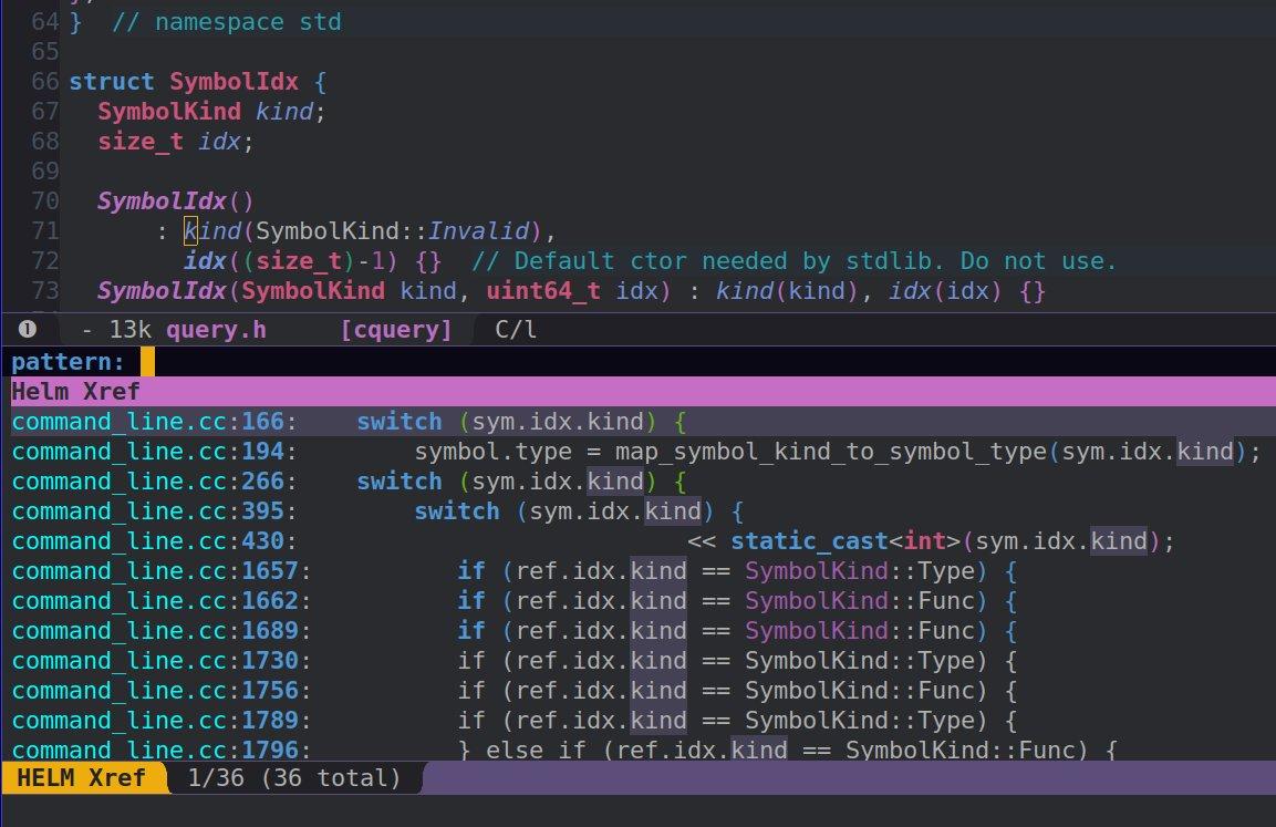 使用cquery：C++ language server