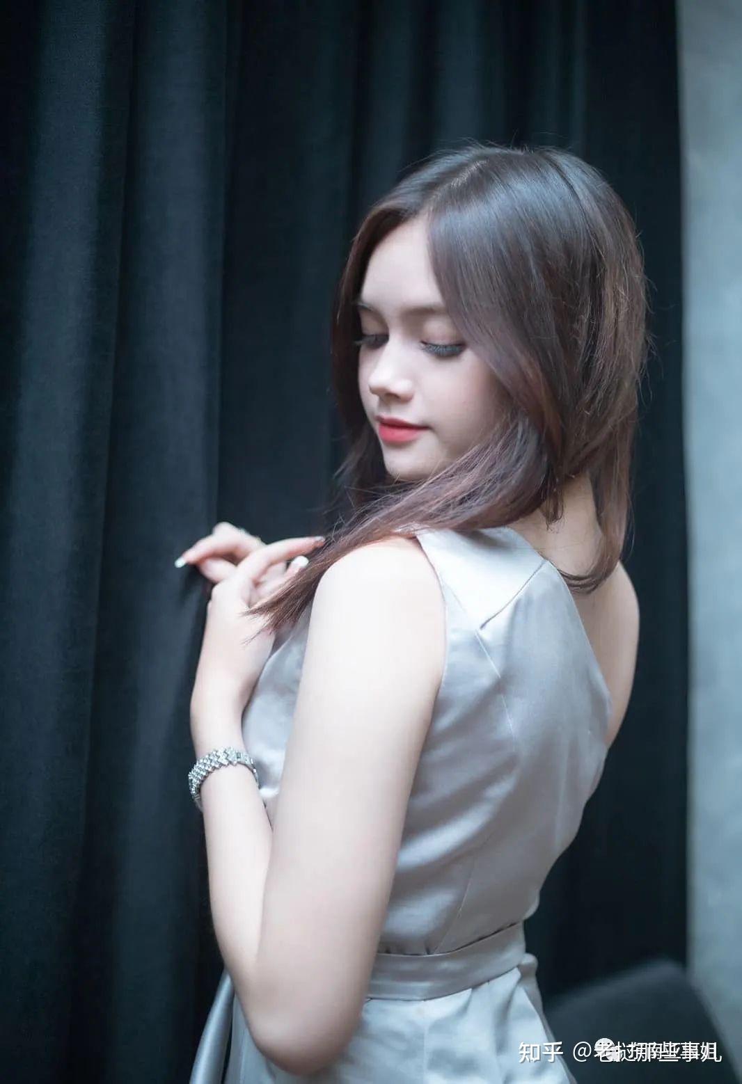 老挝法国混血路易小姐姐西方的深邃与东方的柔美完美结合