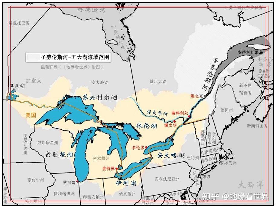 五大湖沿岸人口城市众多原因_五大湖沿岸工业区