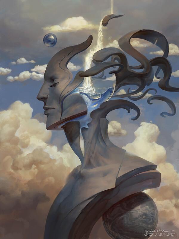 有没有那种幽静的神秘的超现实的梦幻的引人遐想的极富想象力的壁纸?