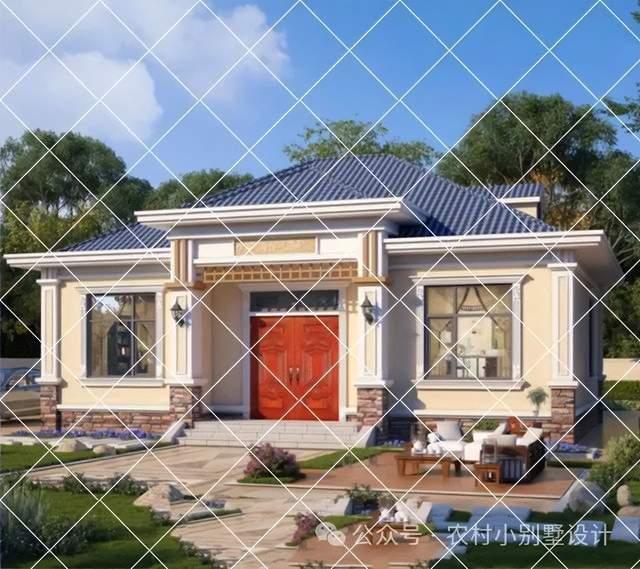 33套农村一层自建房设计图,经典户型不过时，乡村自建房设计别墅 - 知乎