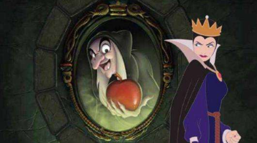 当有一天魔镜诚实的回答:"现在白雪公主比你美丽",王后气得半死,一秒