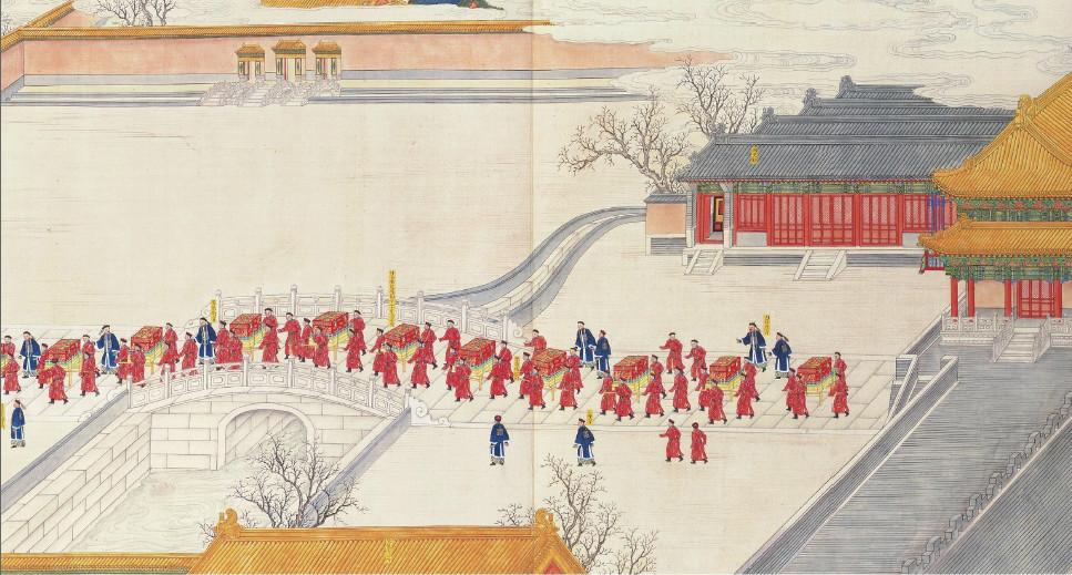 皇帝婚礼光绪大婚典礼全图册故宫珍藏赏析